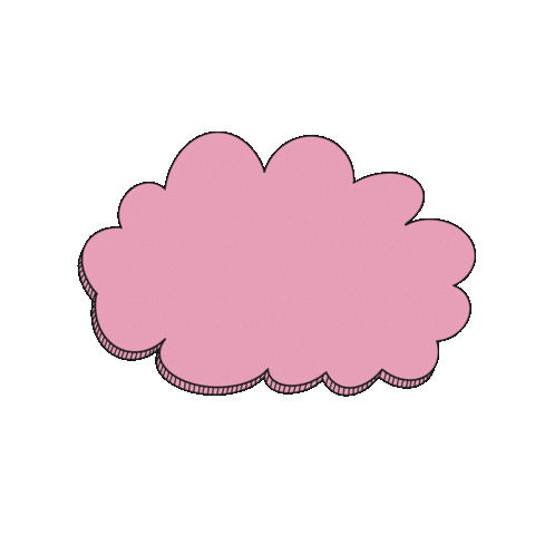dolce_is pink cloud природа дождь Sticker