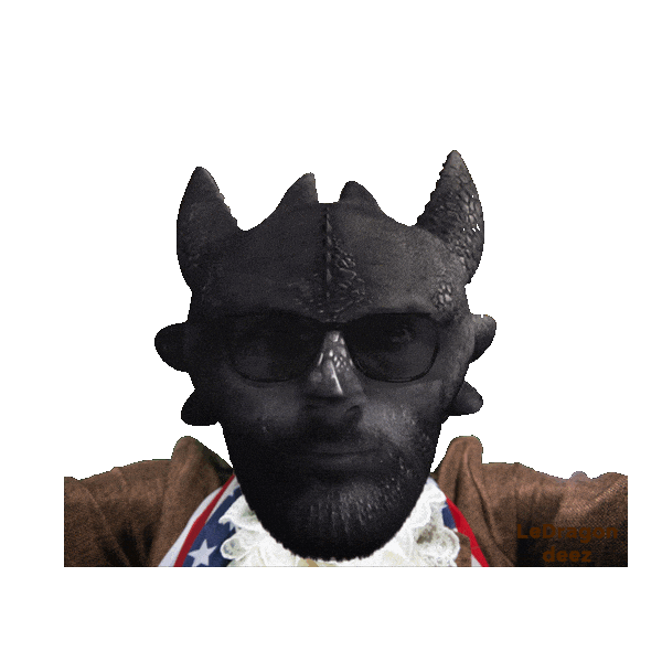 King Ben Fire Sticker