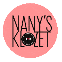 nanysklozet logo fashion style icon Sticker