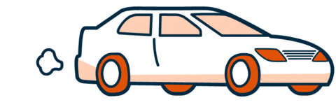 Car Orange Sticker by NYCM Insurance