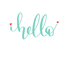 Love Hello Sticker