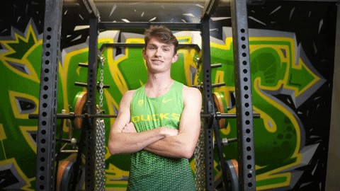 Track And Field GIF by GoDucks