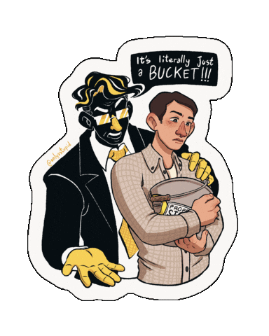 OnlyaStupid giphyupload stanley the stanley parable stanley parable Sticker