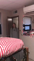 That's a Wrap! College Student Gets Pranked With a Room Full of Presents