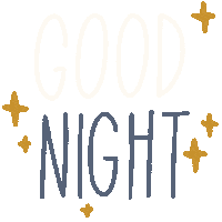 Tired Good Night Sticker