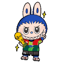 Labubu Popmart Sticker by popmartglobal
