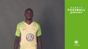 paul-georges ntep dab GIF by VfL Wolfsburg