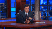 stephen colbert GIF by The Late Show With Stephen Colbert