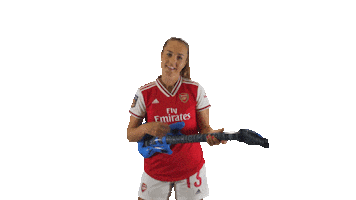 Womens Football Guitar Sticker by Barclays FAWSL