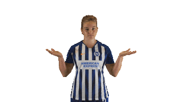 Womens Football Shrug Sticker by Barclays FAWSL