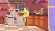 robot baking GIF by Cartoon Hangover
