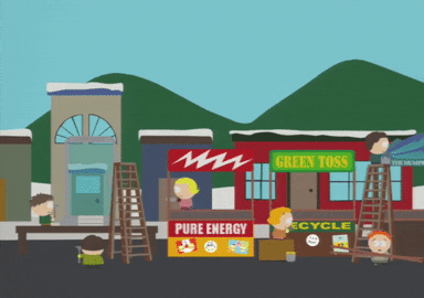 work signs GIF by South Park 