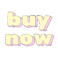 Buy Now Pink Sticker