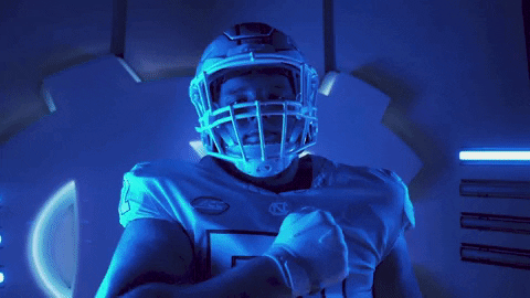North Carolina Football GIF by UNC Tar Heels