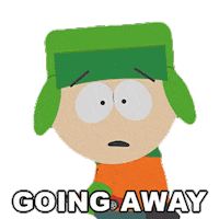Leaving Go Away Sticker by South Park