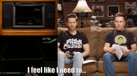 RETROREPLAY giphyupload nolan north troy baker retro replay GIF