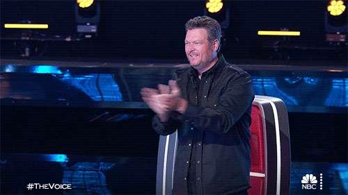 The Voice Clapping GIF by NBC