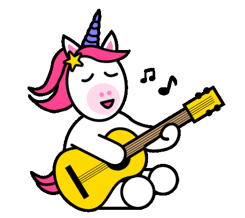 Rock And Roll Singing Sticker by Jessica Lau