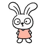 Bunny Wow Sticker