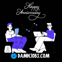 Happy Anniversary Yes GIF by Damnjobs