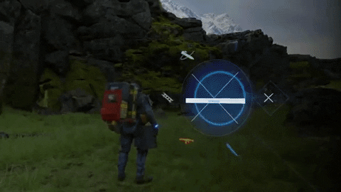 WalkyZ giphygifmaker ladder death stranding hideokojima GIF