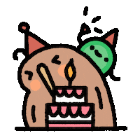 kiwikiwi2019 happy birthday happybirthday kiwi Sticker