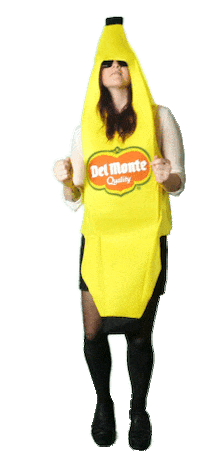 DelMonteFresh banana dancing banana funny banana banana suit Sticker