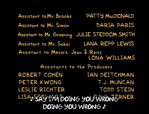 Season 2 Credits GIF by The Simpsons