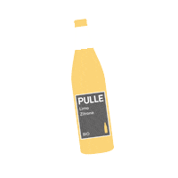 trinkpulle zitrone pulle trinkpulle Sticker