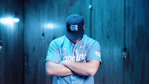 University Of North Carolina Baseball GIF by UNC Tar Heels