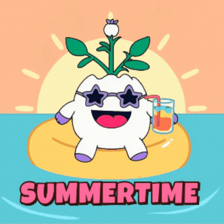 Summer Relaxing GIF by Magic Eden