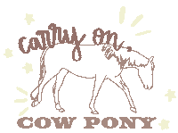 Cowboy Reining Sticker by Molly Virginia Morris Photography