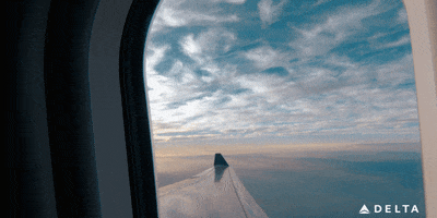 delta travel fly flying delta GIF