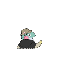 shimizukouen jump hey fish sakura Sticker