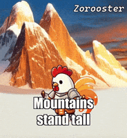Peace Mountain GIF by Zorooster