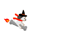 This Is Halloween Dog Sticker by Jessica Lau