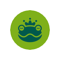 vorrey_it food pizza delivery frog Sticker