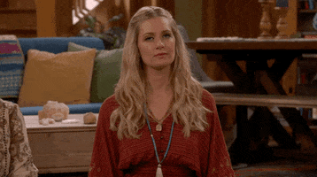 Beth Behrs Reaction GIF by CBS