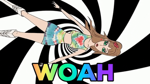 Blown Away Wow GIF by MELOTIKA