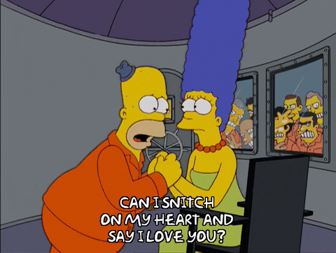 scared homer simpson GIF