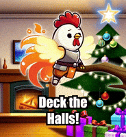 Deck The Halls Christmas GIF by Zorooster