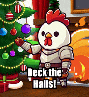 Deck The Halls Christmas GIF by Zorooster