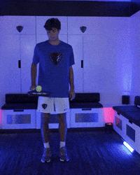 Mens Tennis GIF by DePaul Blue Demons