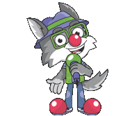 lostremendostrex risa standup franco payaso Sticker