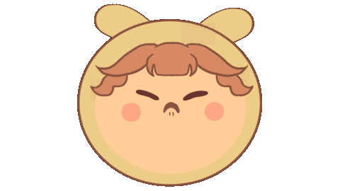 Sad Face Sticker