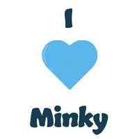 minkyhomecare minky minkyhomecare minkymonday minkeh Sticker