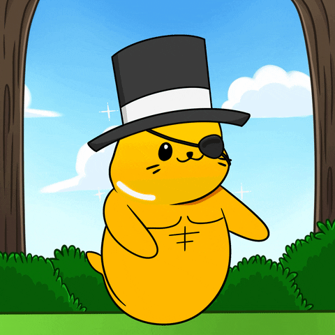 Top Hat Dancing GIF by Sappy Seals Community