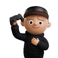 Good Game Gamer Sticker by OneFootball Heads