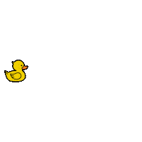 Loop Duck Sticker by Nudara