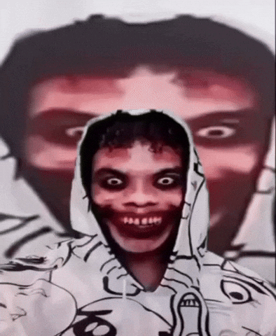 johnnyjmontilla meme horror scary creepy GIF